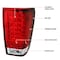 Spec-D Tuning 04-12 Nissan Titan LED Tail Lights Red LT-TIT04RLED-TM - alternate 2